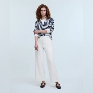 Madewell Emmett Wide Leg Crop - Tile - Size 25